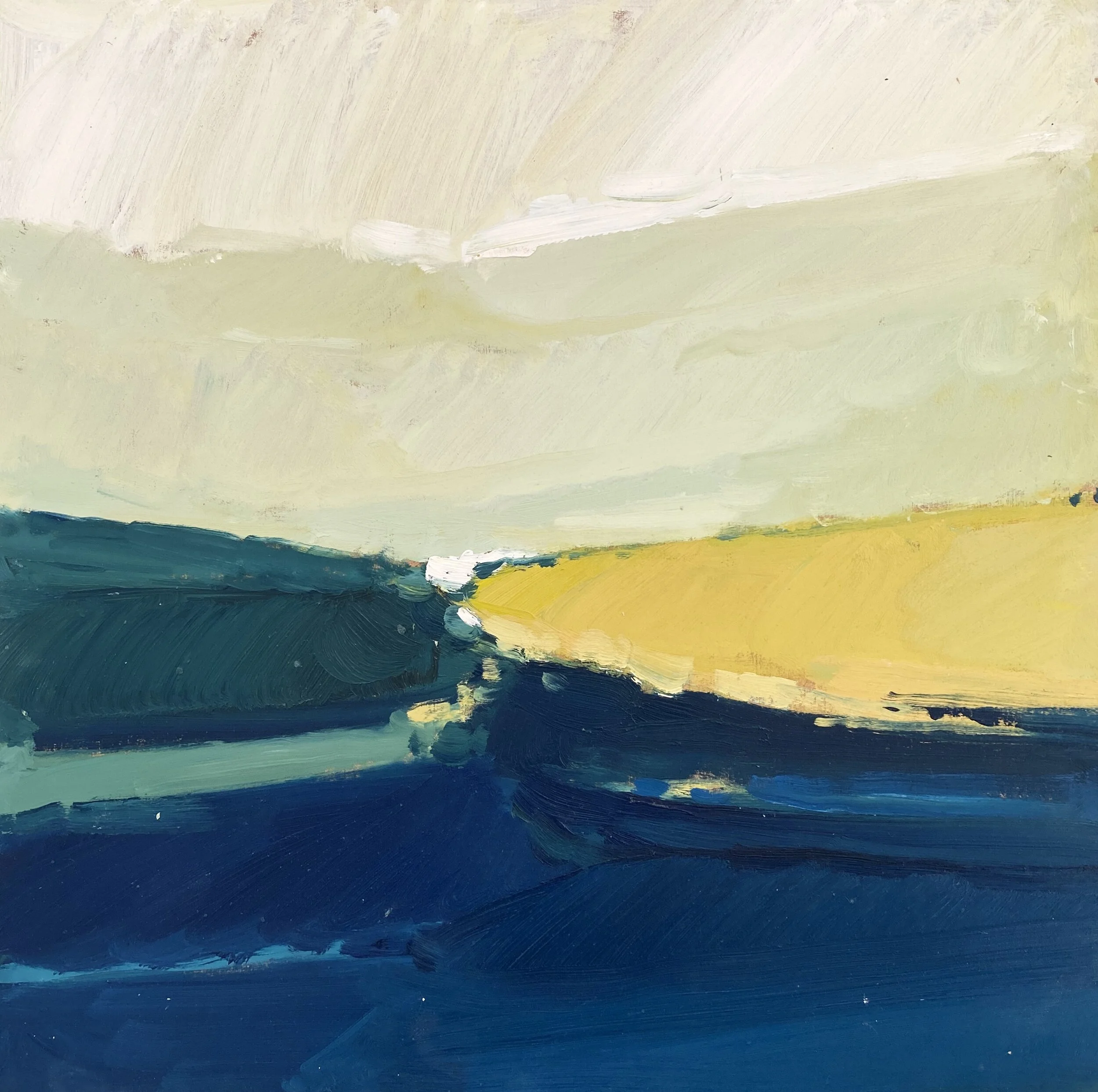 Yellow Field, Flushing - Martha Holmes