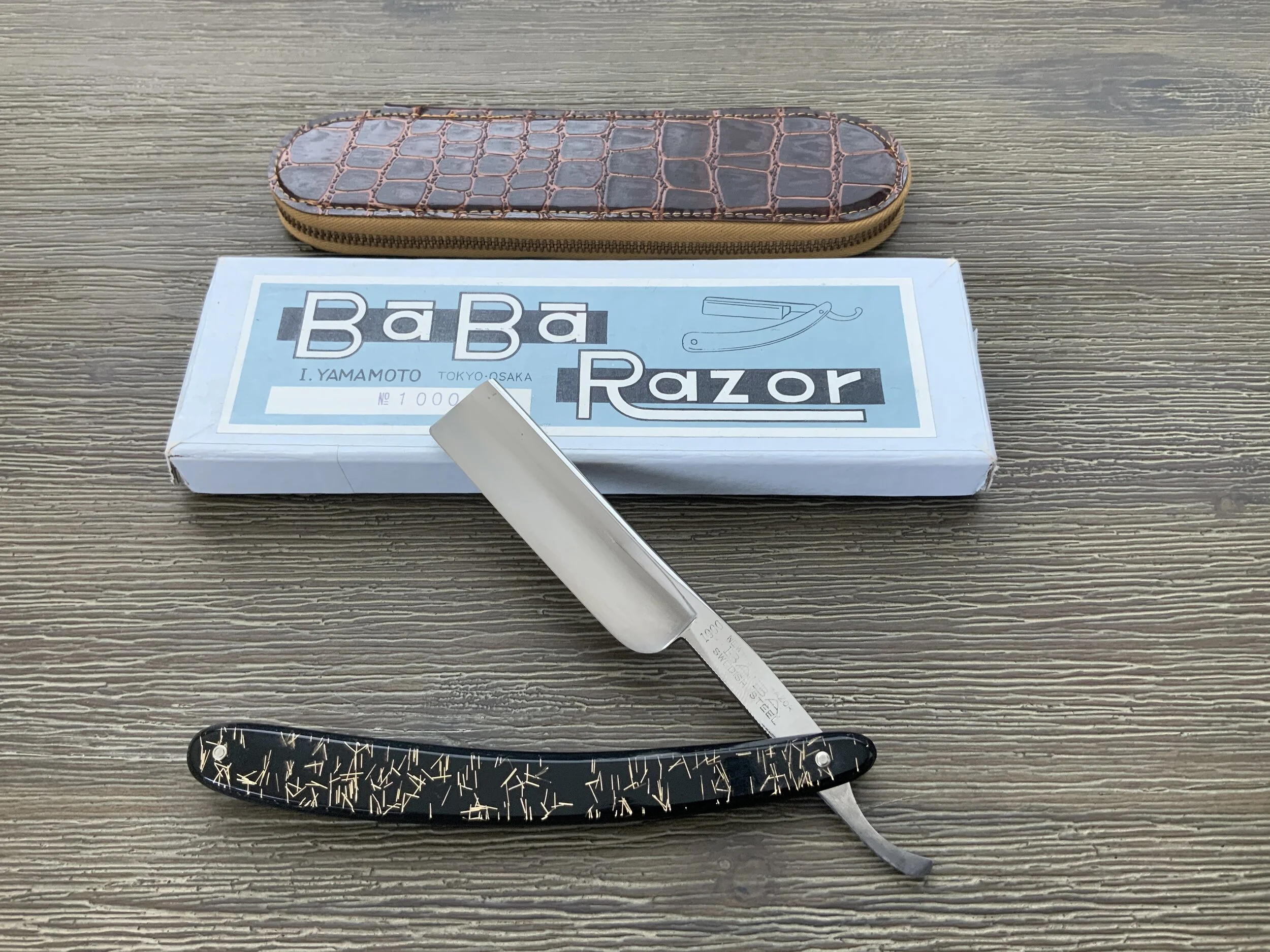 Vintage Japanese Straight Razor 