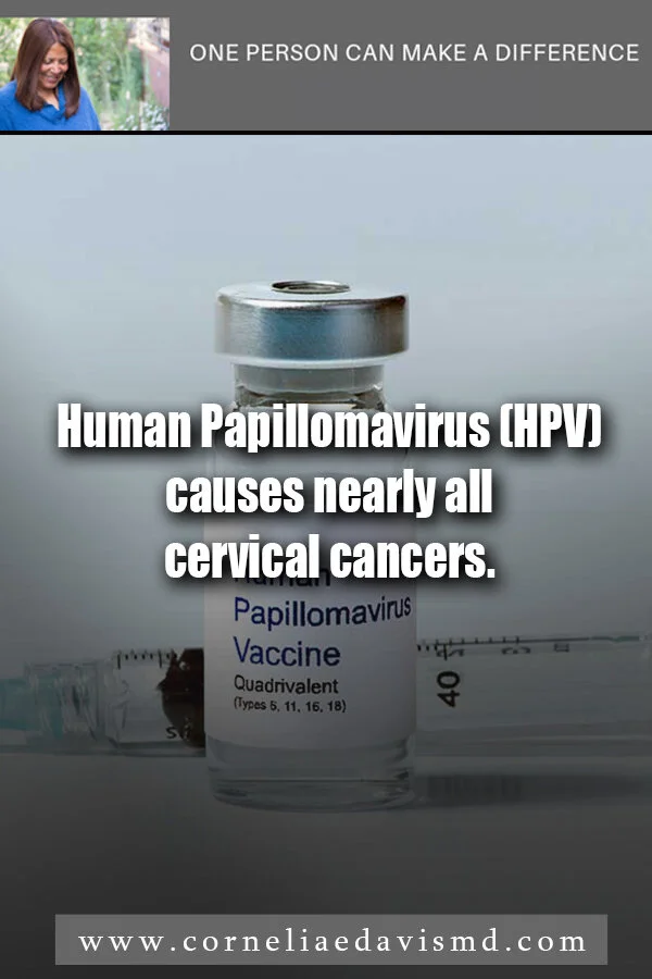 Human papillomavirus (HPV) causes nearly all cervical cancers. #HPV, READ MORE: https://www.cdc.gov/mmwr/volumes/68/wr/mm6833a3.htm