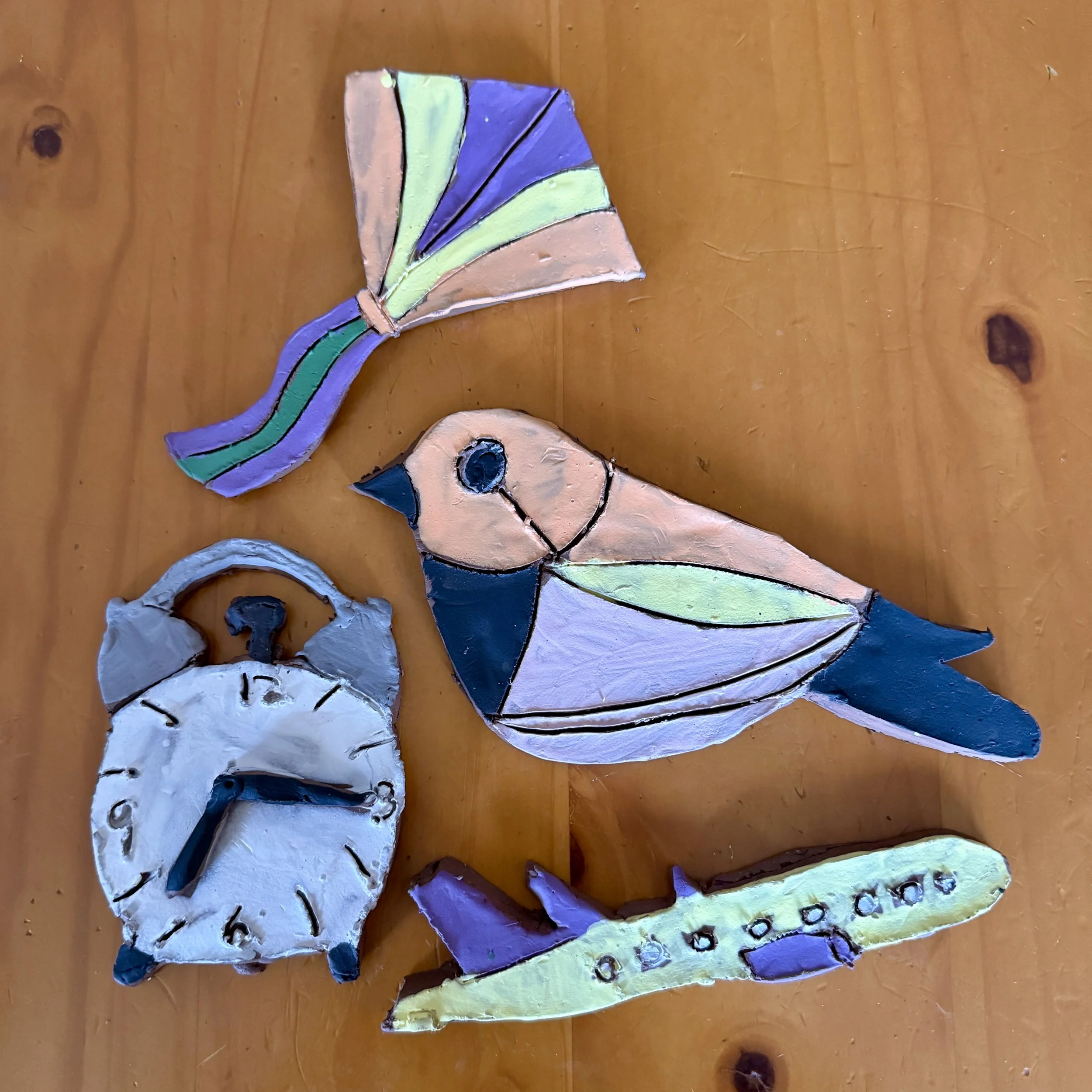 Art-A-Whirl Clay Activity: Things That Fly