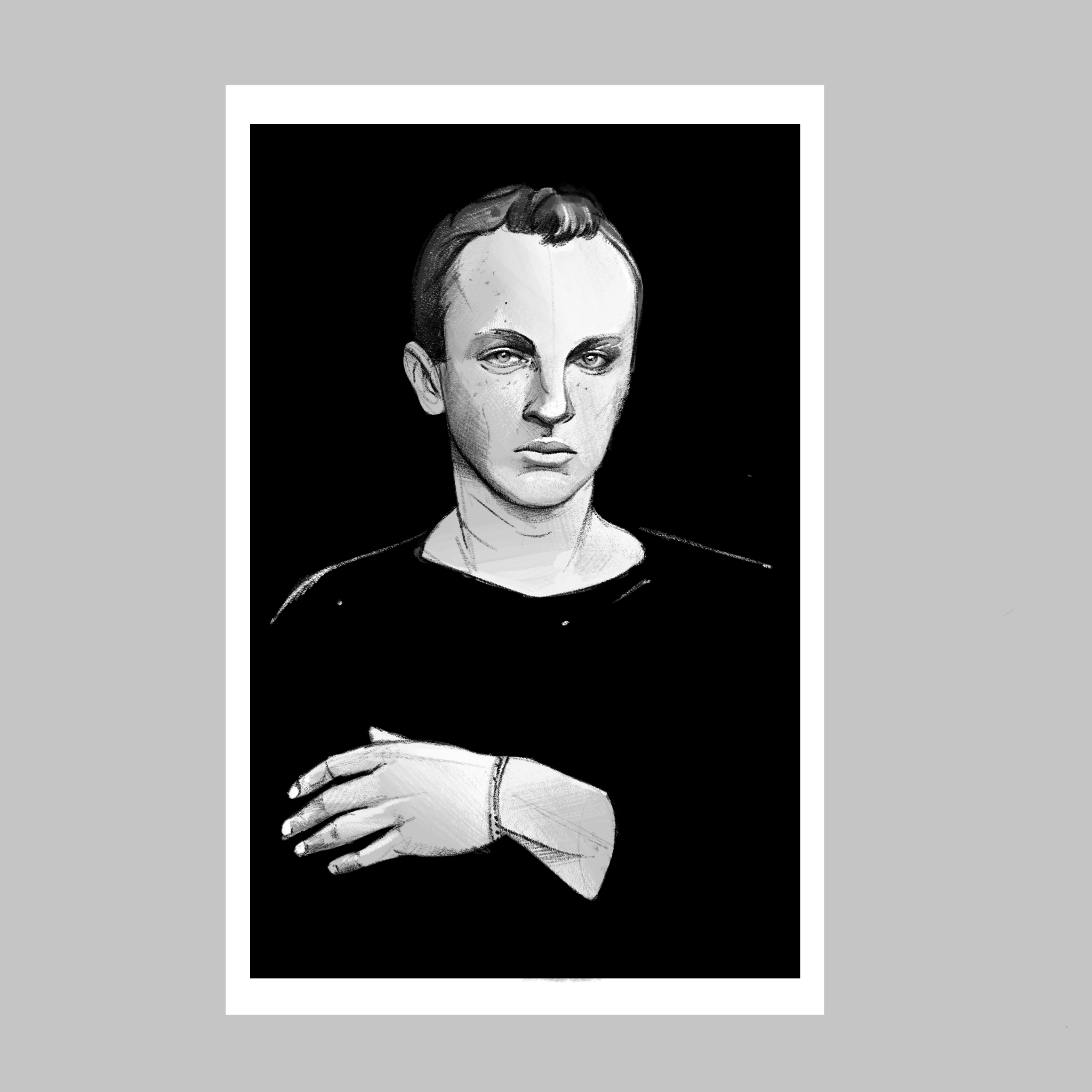 Frank O'Hara by Fernando Monroy