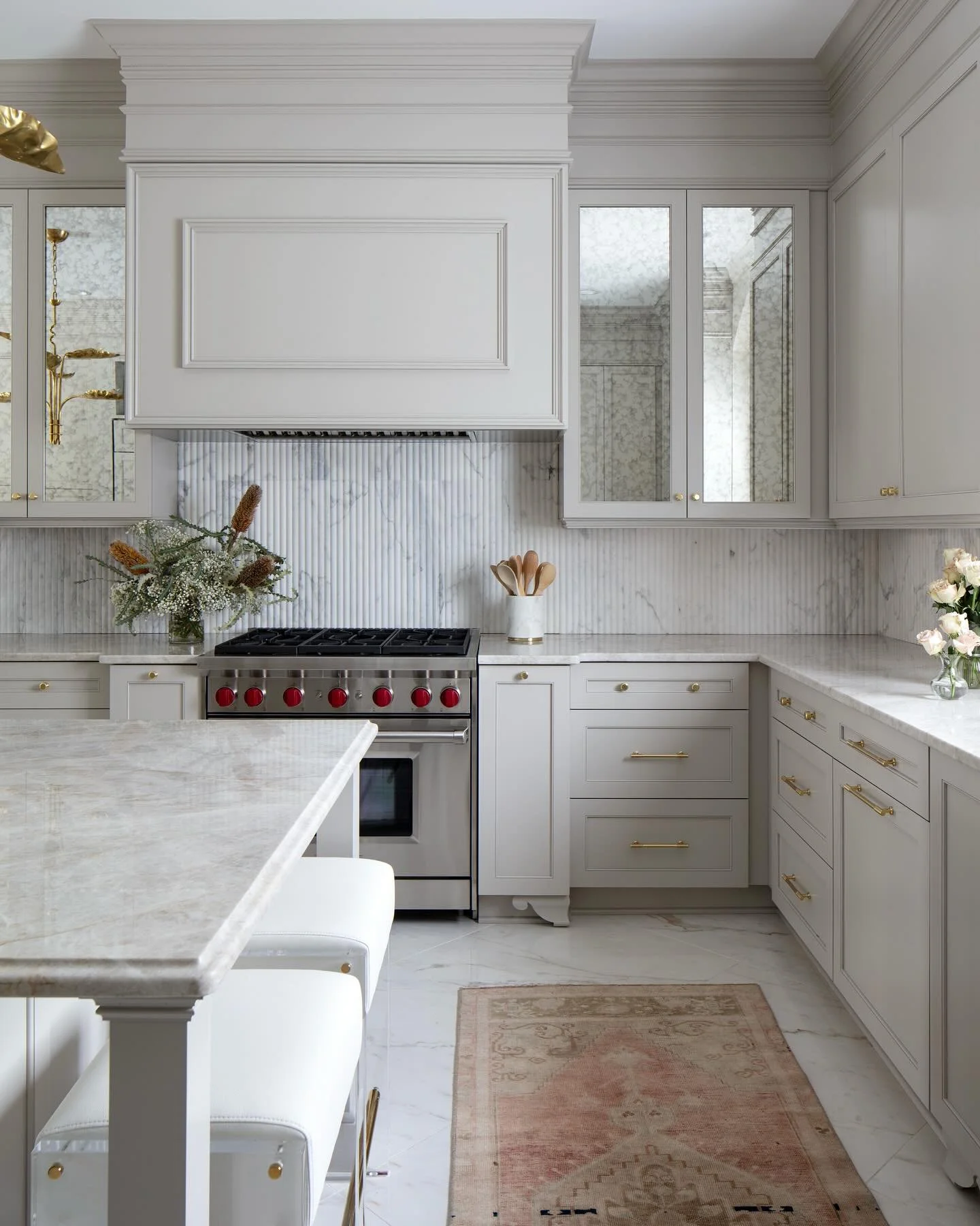 Reeding is not just for cabinets.