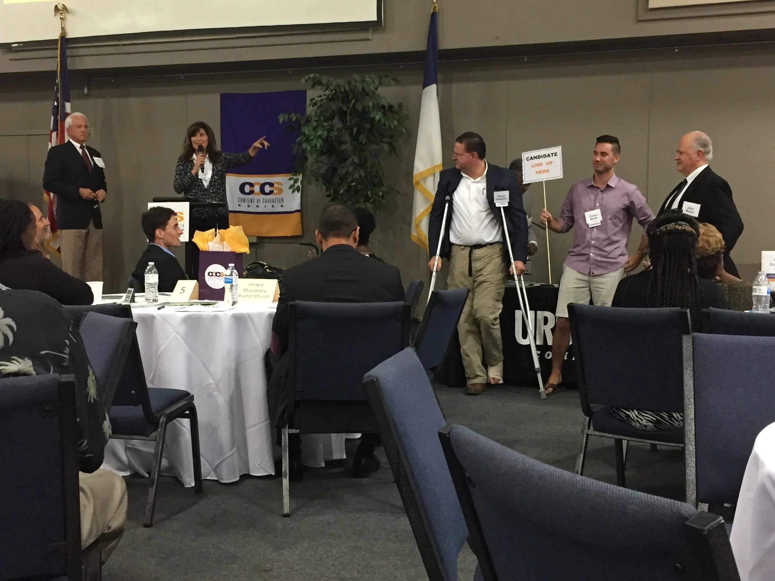 Candidates, John Cox and Dran.JPG