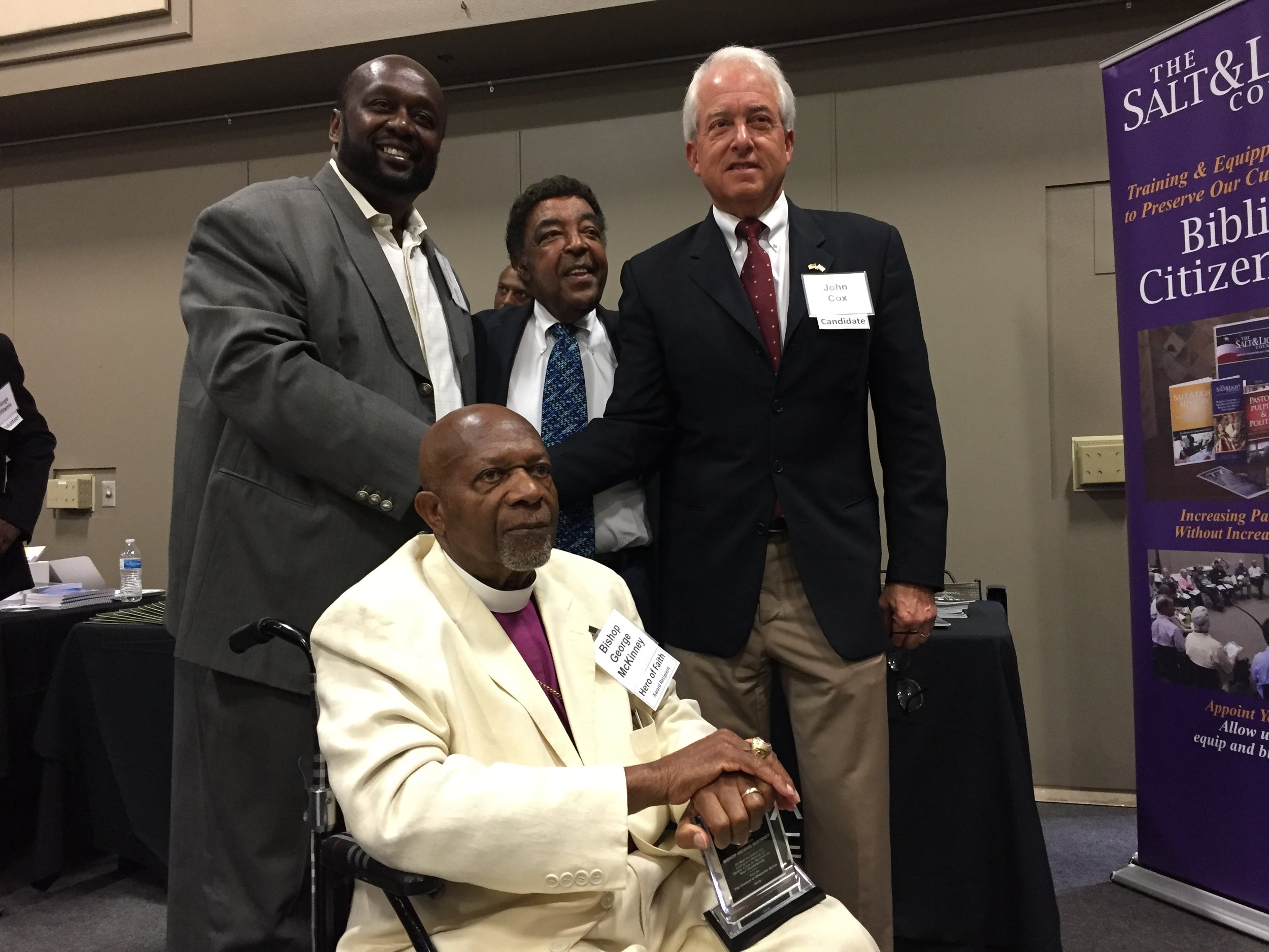 John Cox, Pastor Well, Bishop and man.JPG