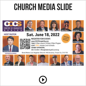 COCS Temple City Church Media Slide