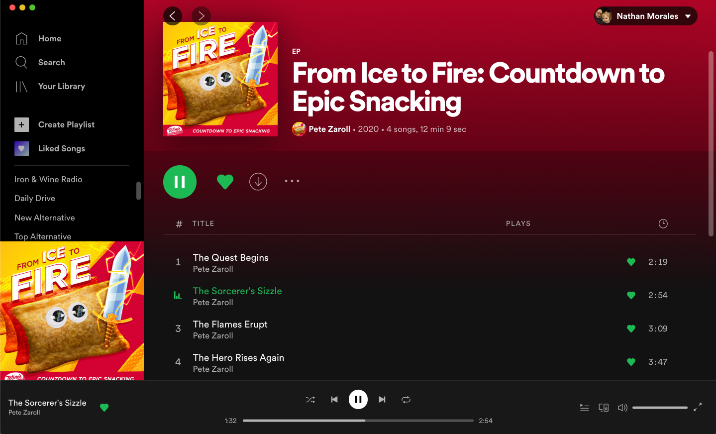 From Ice to Fire