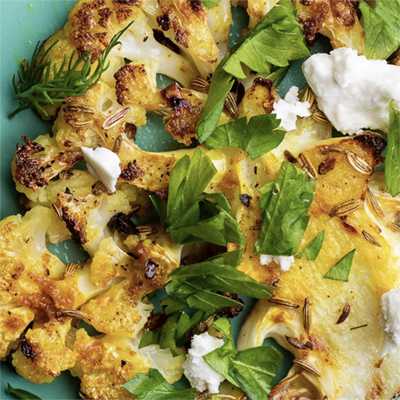 Carrots and cauliflower and apples that zing!