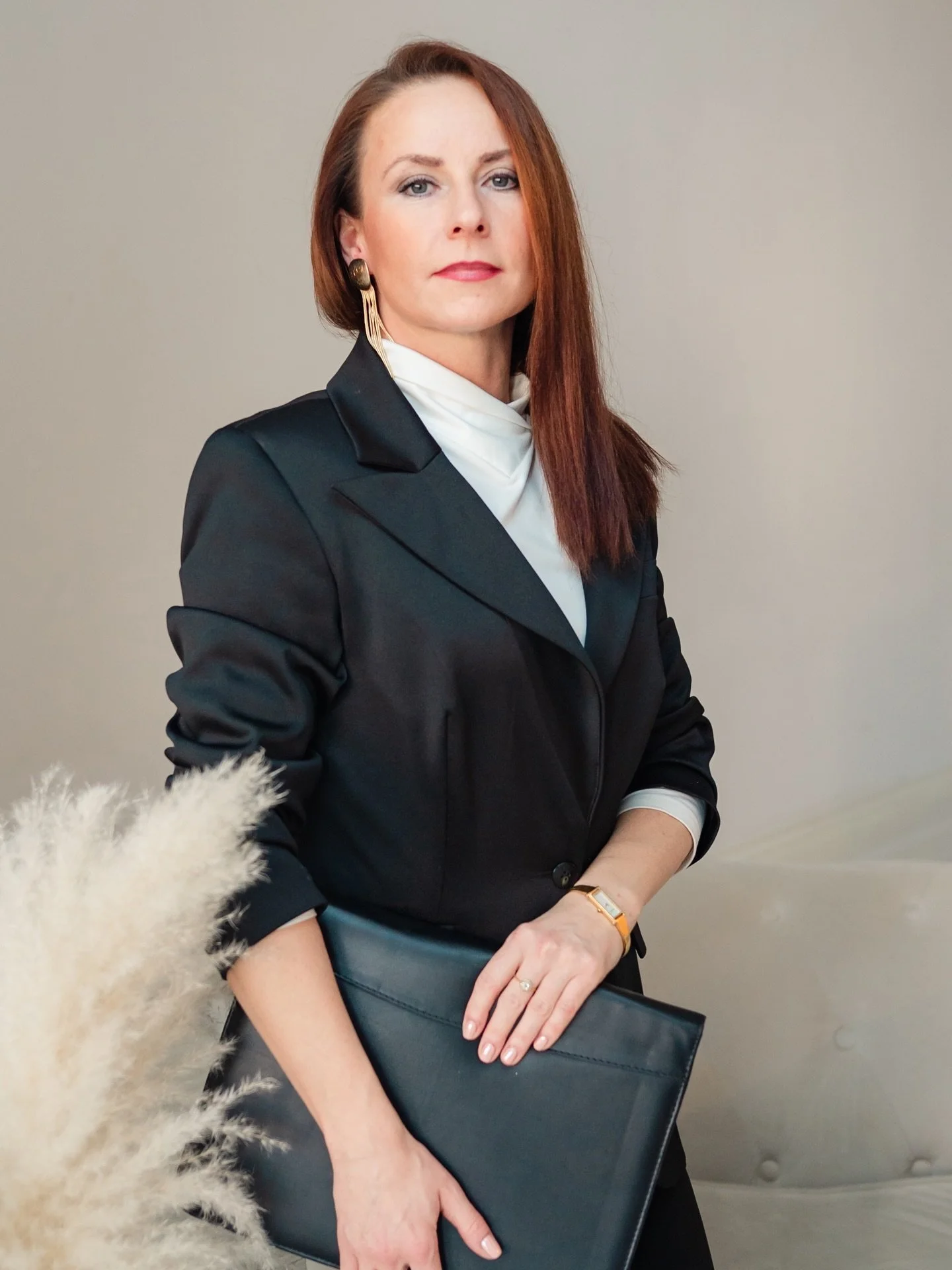 When your work is built on trust,
your image needs to speak before you do.

This is personal brand photography &mdash;
designed to reflect credibility, confidence, and presence.

No noise.
No performance.
Just you, elevated.

Featuring Maria Albrecht