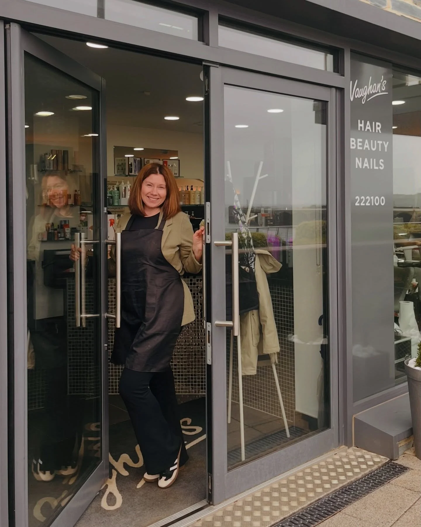 If you&rsquo;re looking for a new nail technician, Magda is your person. 

I&rsquo;m so proud of her, she&rsquo;s just started her new journey at @vaughadnshairandbeauty, such a lovely team and 
and a beautiful space by the sea 🌊 
Hair, beauty, nail