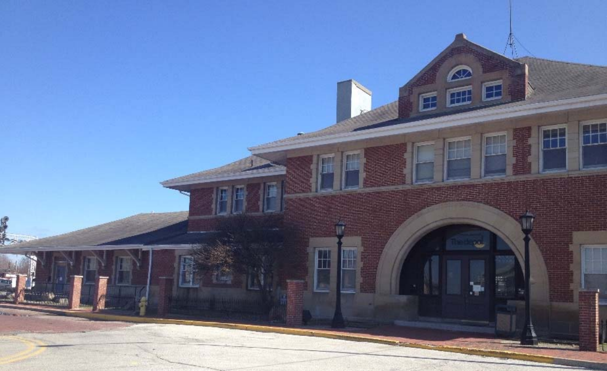 We are located on the east side of the building.