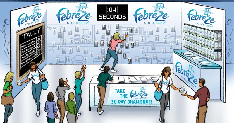 Promotional Events / Sampling Program for Febreze