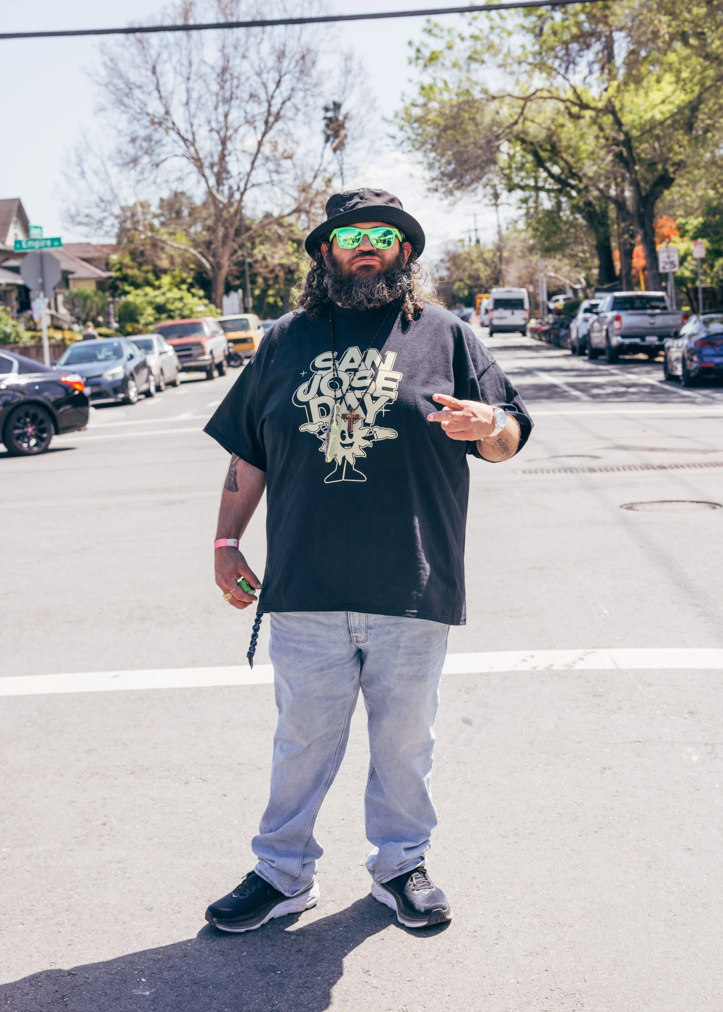 Black 6th Annual San José Day Tee