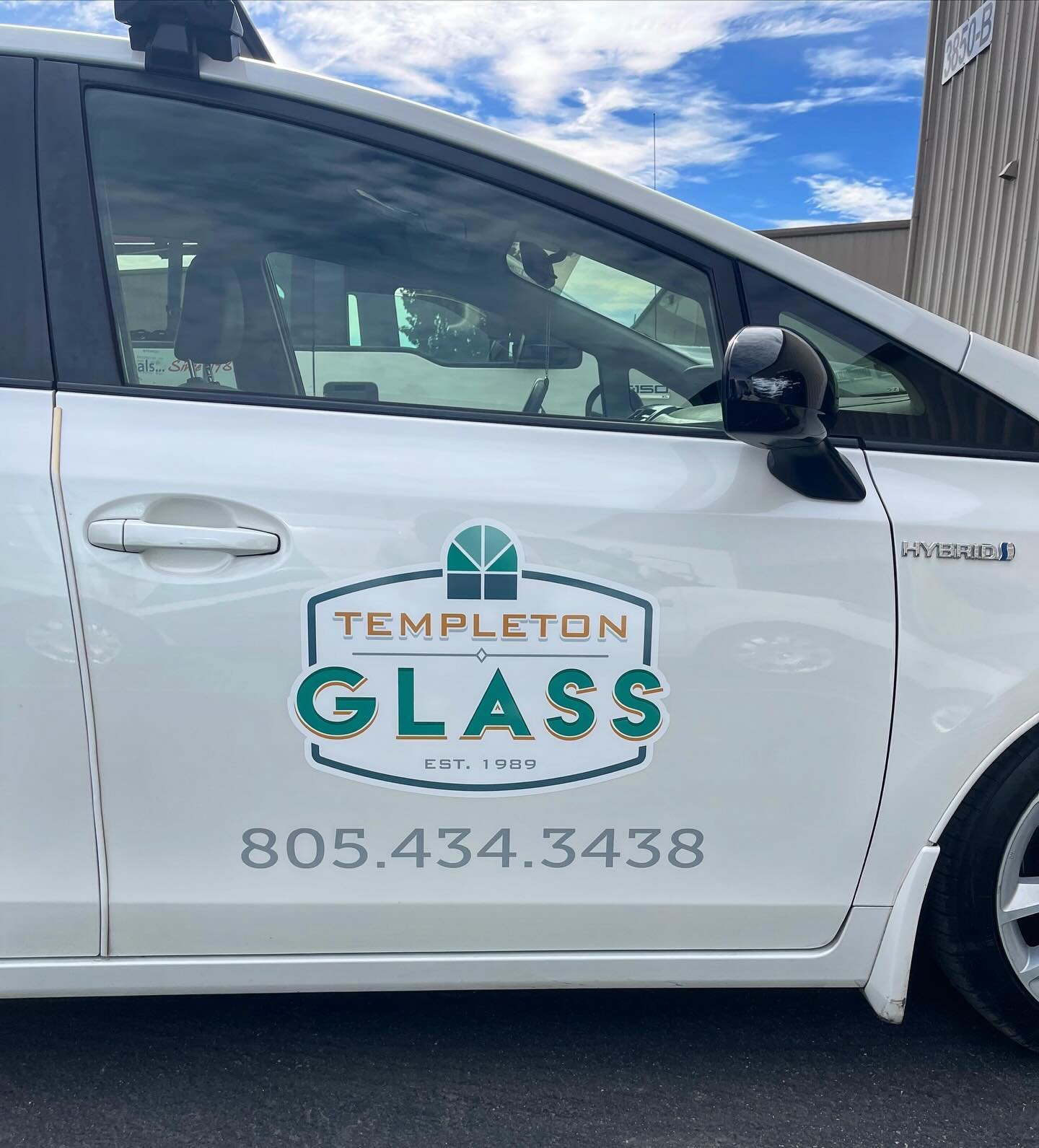 Fresh vehicle graphics for Templeton Glass 🤩