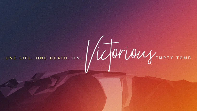 Hope in his victory is hope for our victory