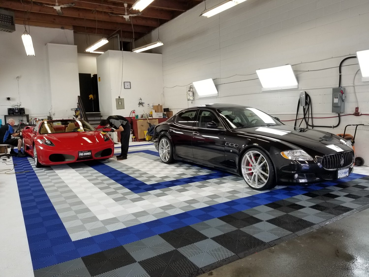 Ceramic Pro coating installation