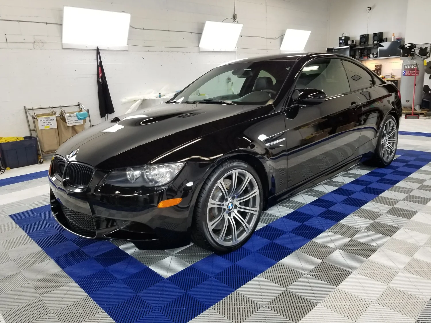 Ceramic Pro coating installation