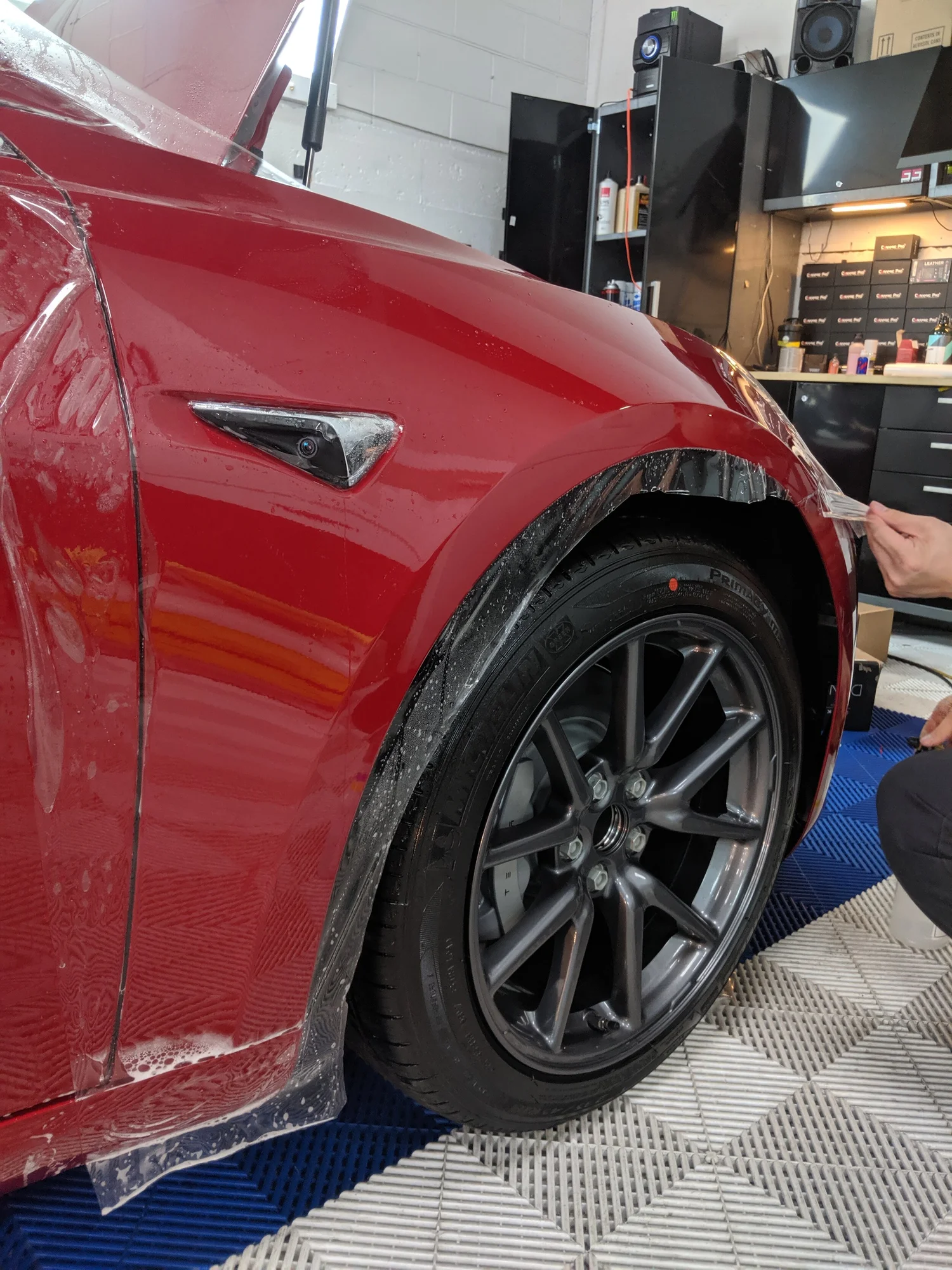 XPEL paint protection film installation