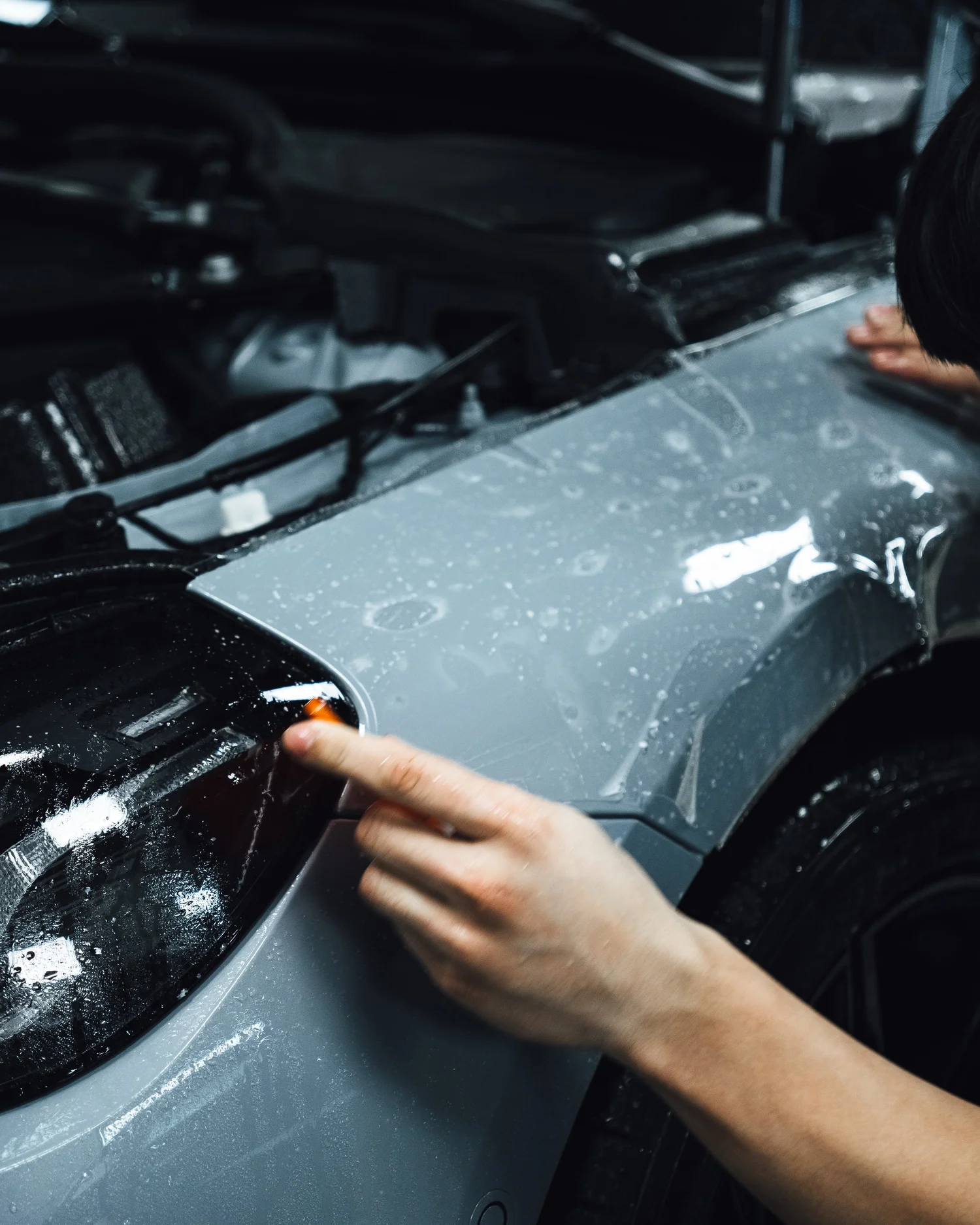 XPEL paint protection film installation