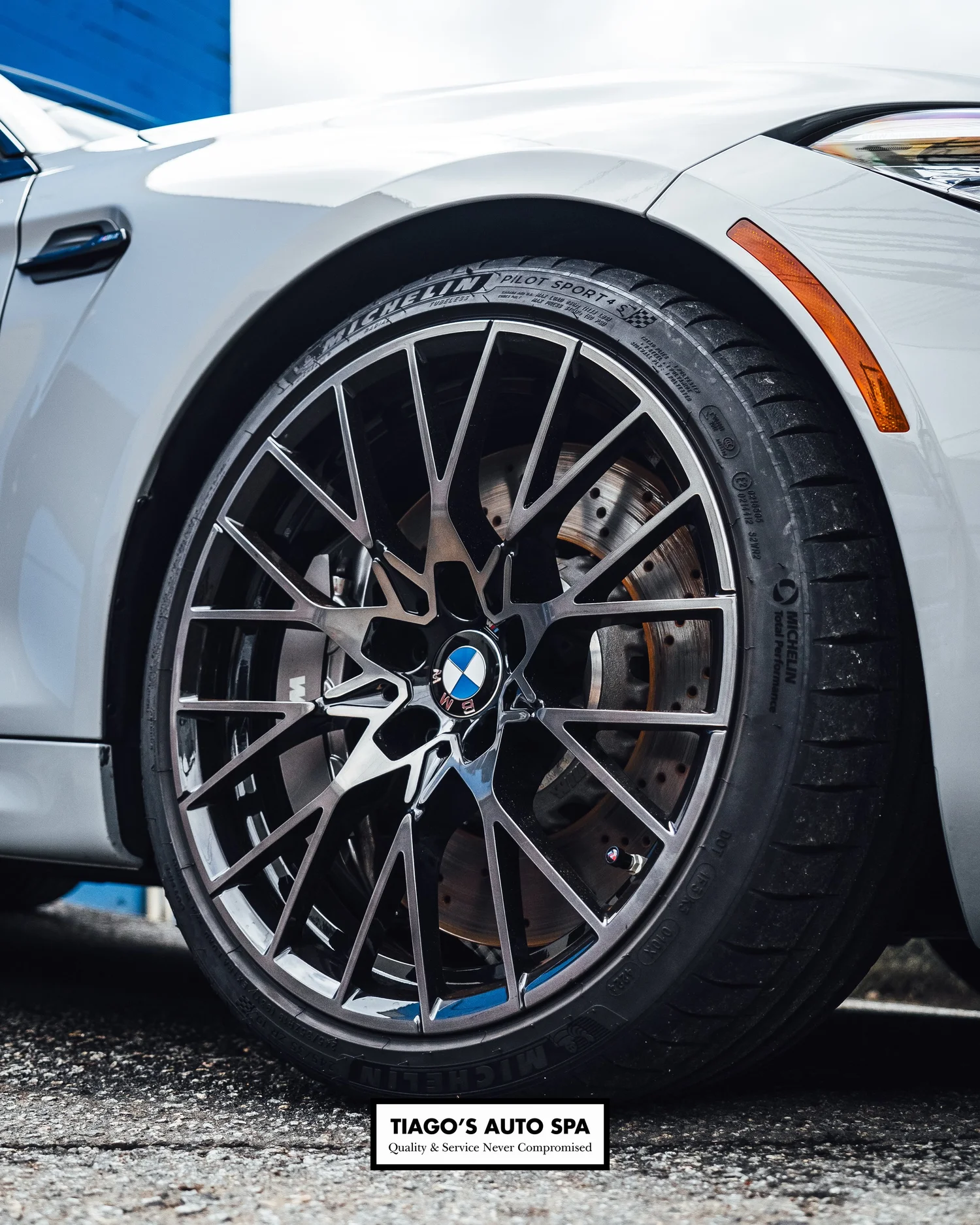 BMW M2 front end paint protection film