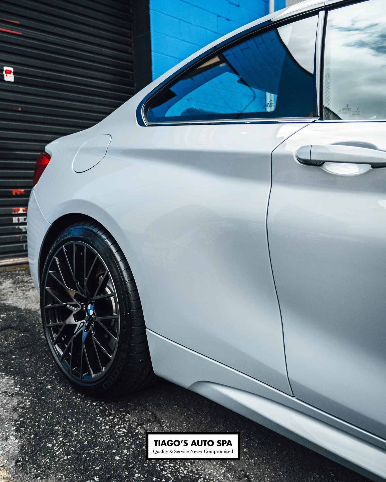 BMW M2 front end paint protection film