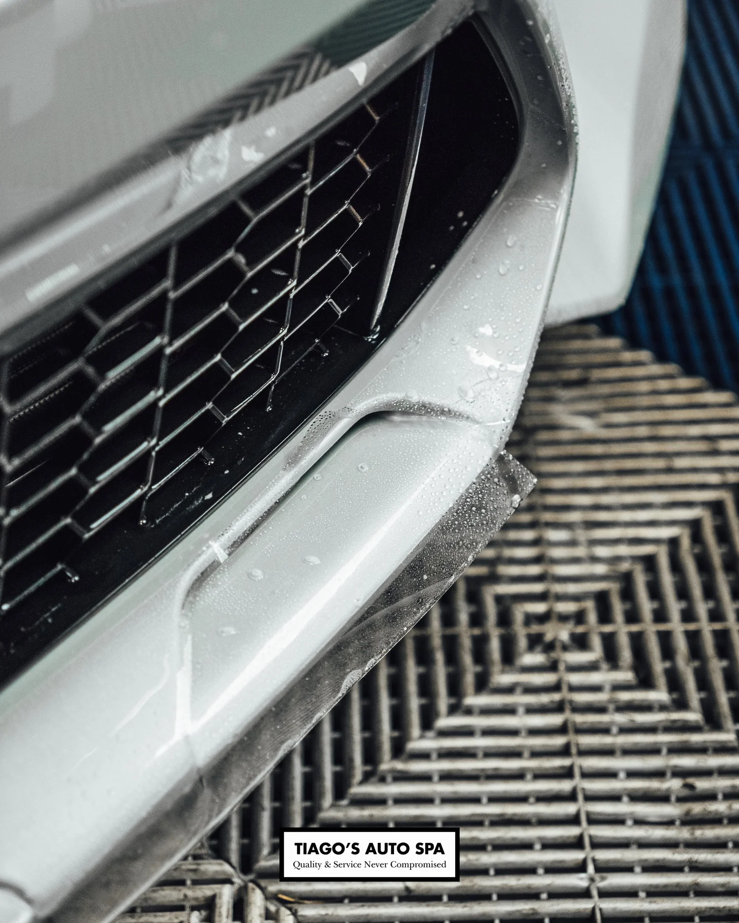 BMW M2 front end paint protection film