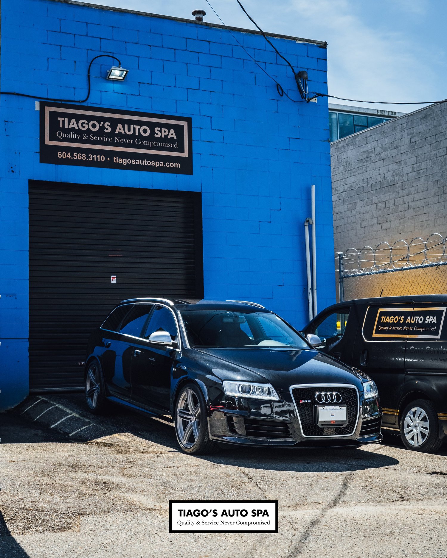Audi RS6 full paint protection film