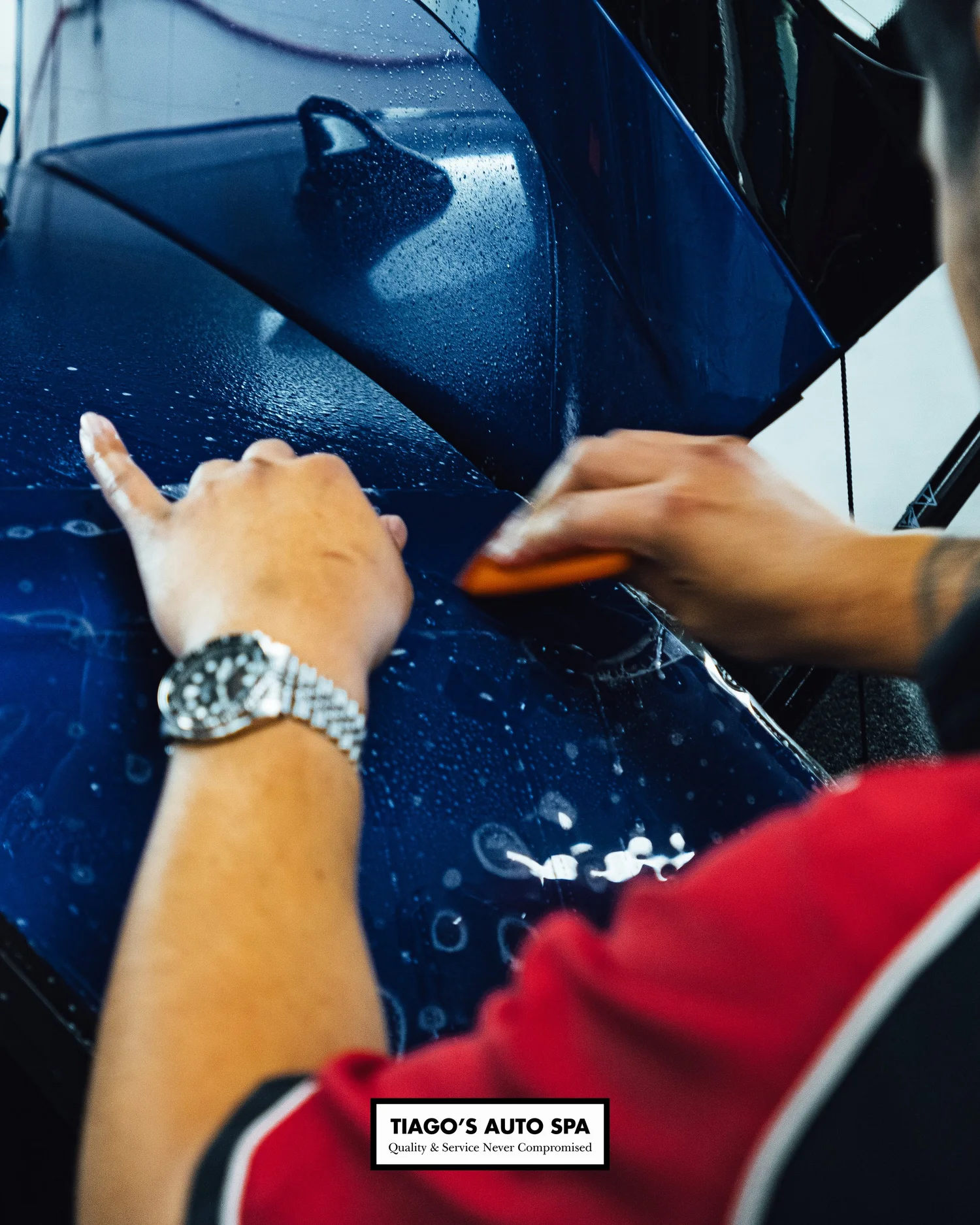 Volkswagen Golf R full paint protection film