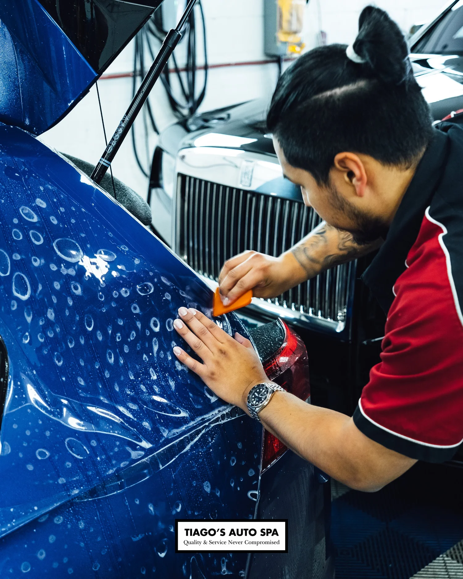 Volkswagen Golf R full paint protection film