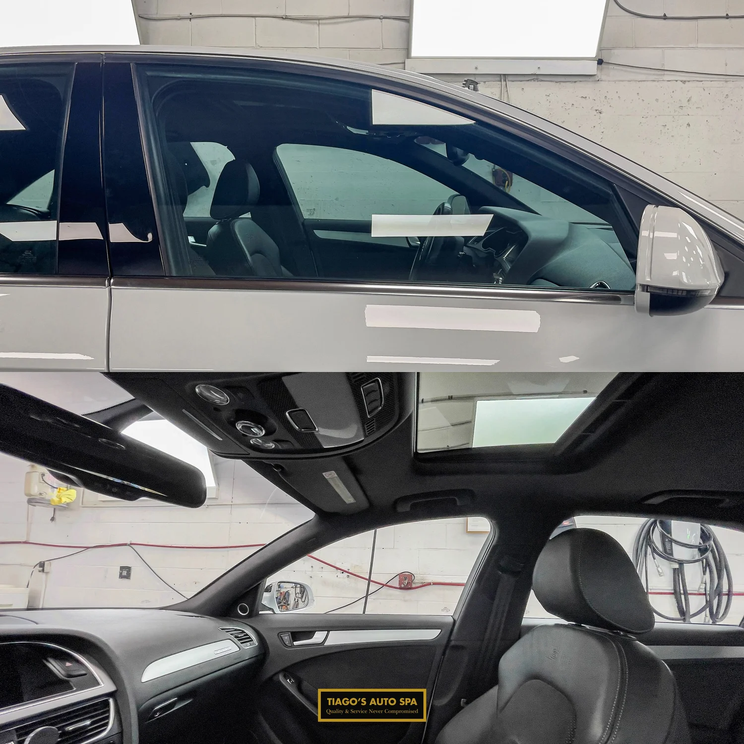 Interior protection from window tint