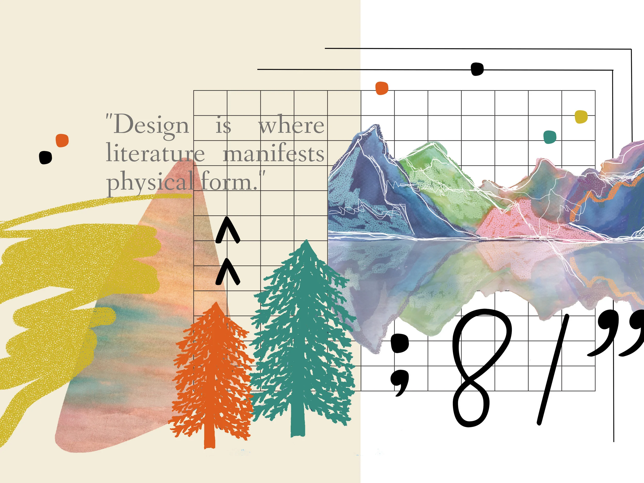mixed media collage // LKT