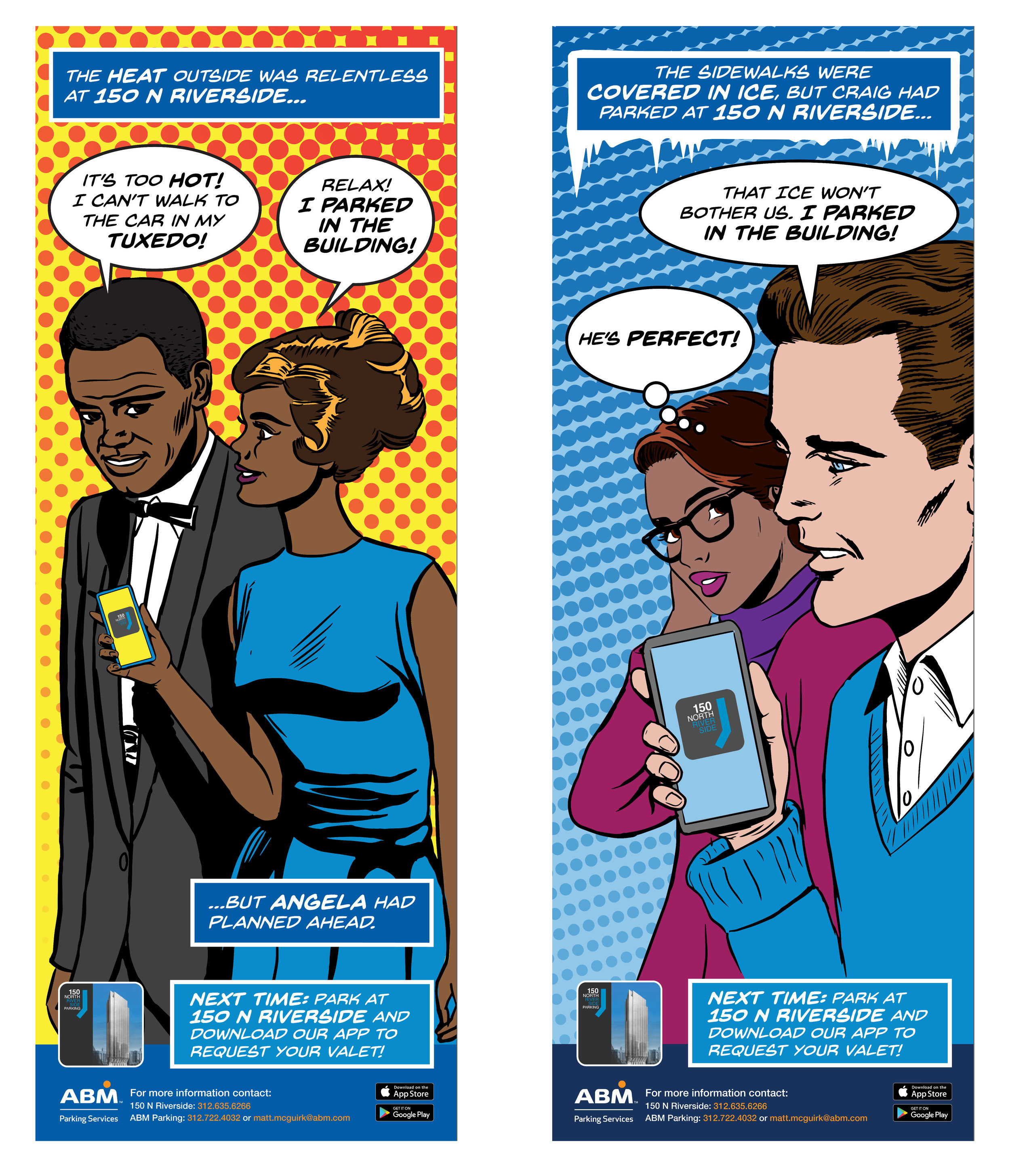 36x92" Mosquito Signs Comic Style