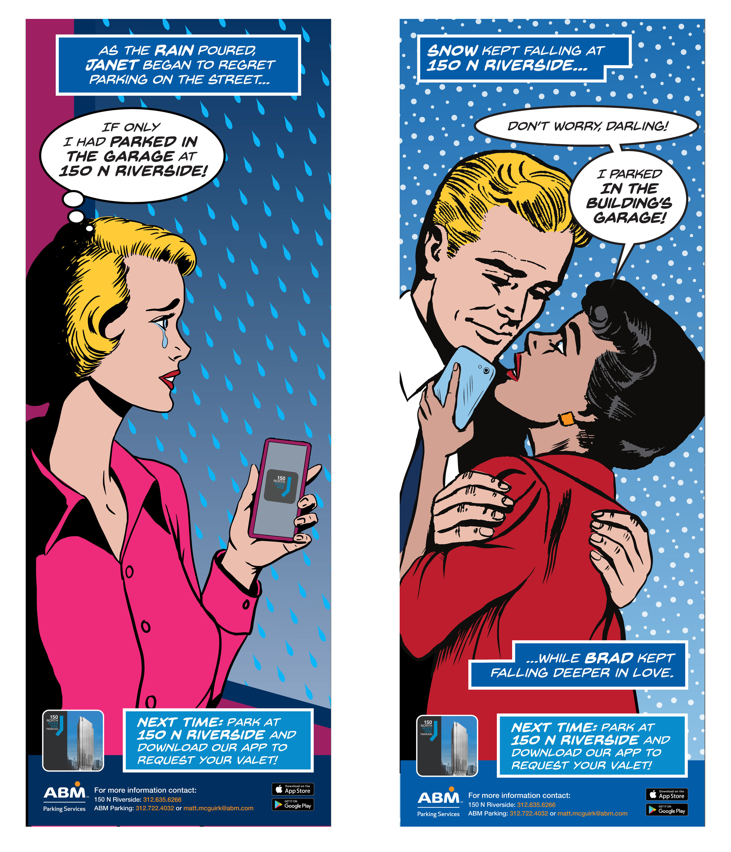 36x92" Mosquito Signs Comic Style