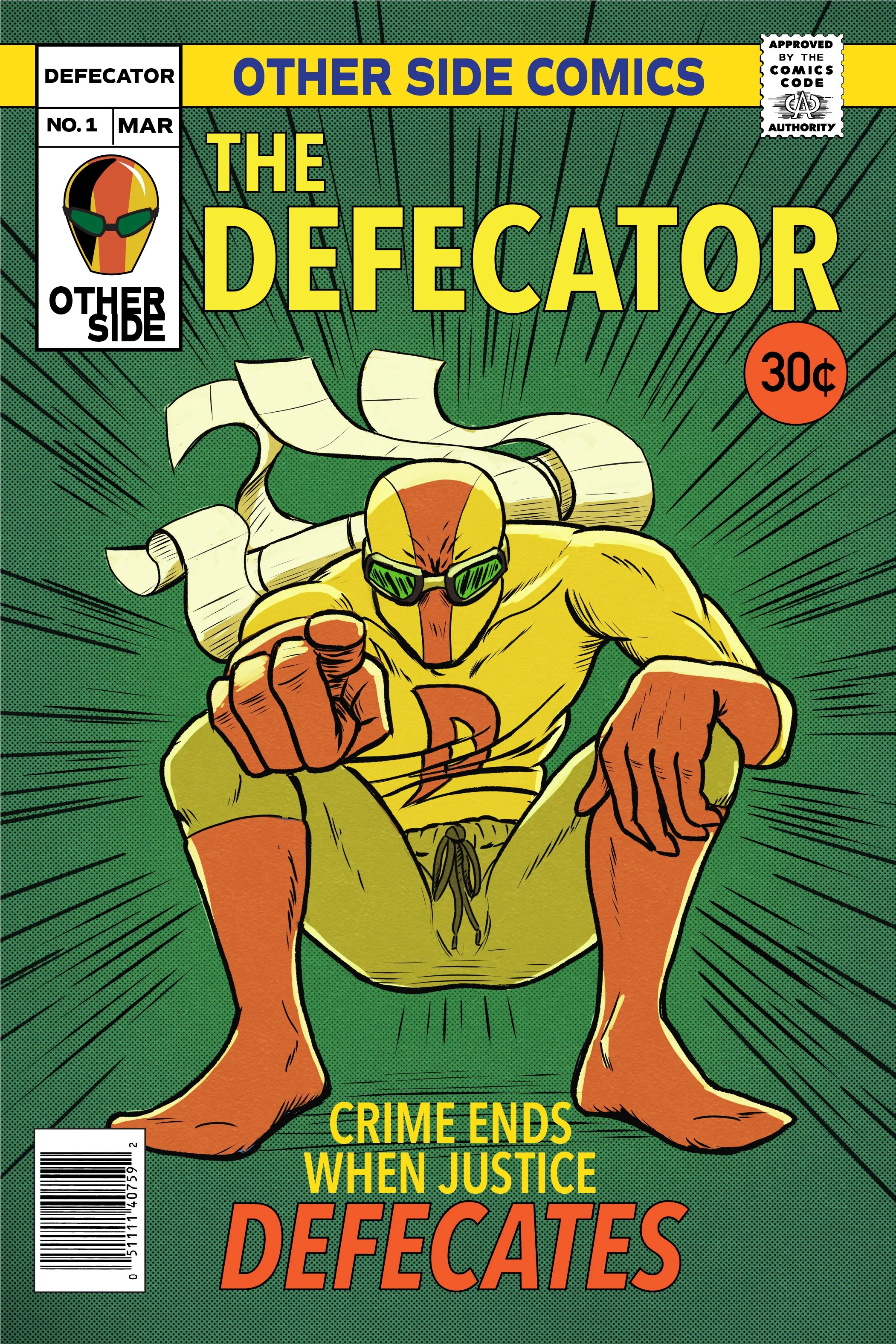 Defecastor Cover Art — Sterling Martin