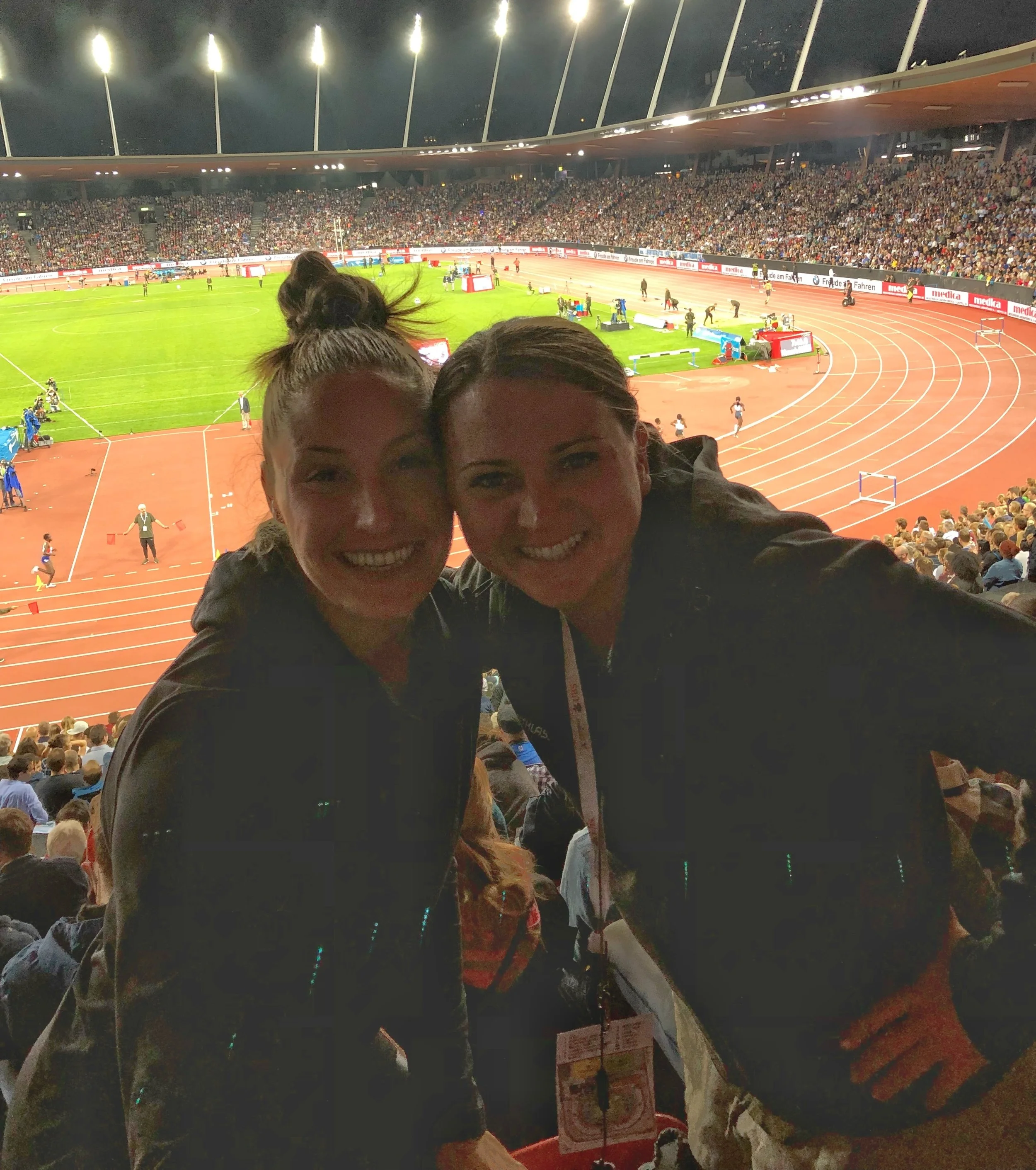 Post-2018 Diamond League Final, happy in the stands!
