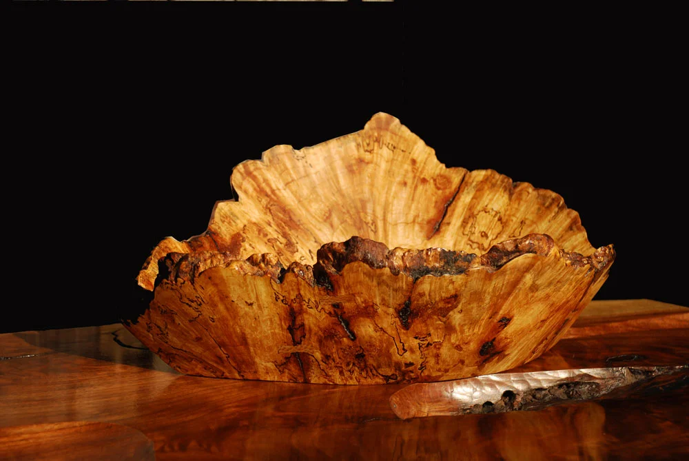 Oak Burl Vessel