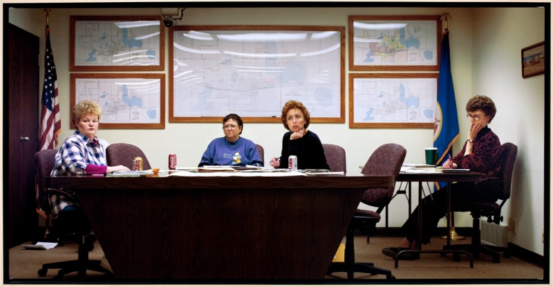 Paul Shambroom, "Dassel City Council, Dassel, Minnesota…"