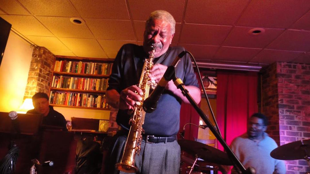 Taylor playing The Fountain in 2016 with the Rick Flowers Trio. Photo via The Fountain's Facebook page . 