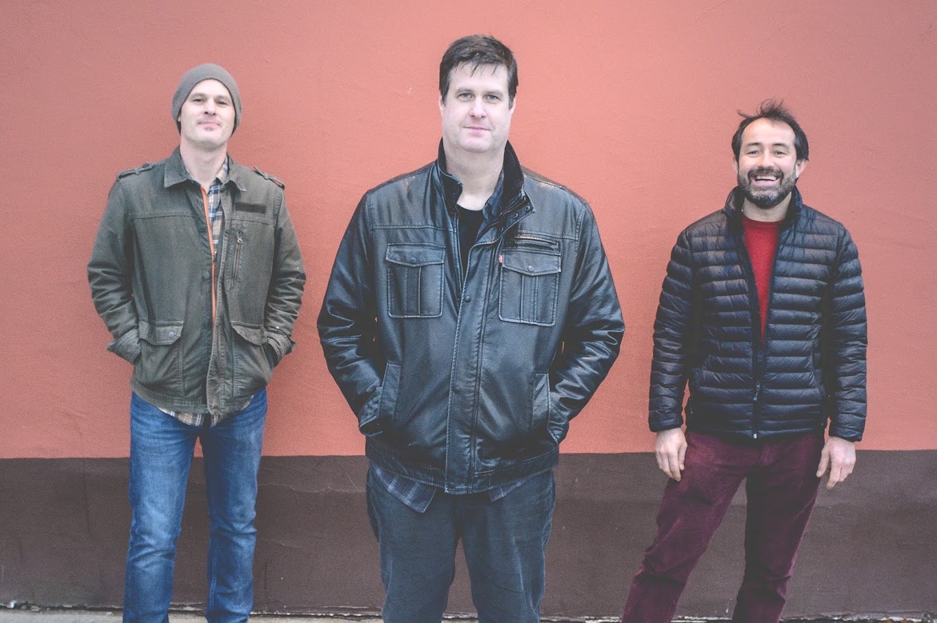 Anders Svanoe, center, with bassist John Christensen (left) and drummer Rodrigo Villanueva-Conroy (right). Photo by Allison Lenz for MOD Media Productions .