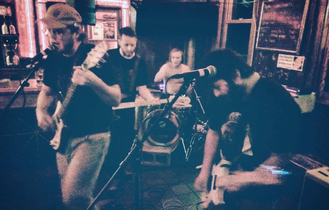 Tippy's current lineup is, from left to right: Spencer Bible, Max Arthur, Erik Fredine, and Mike Pellino. Photo by Bobby Hussy.