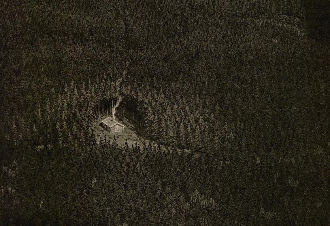 Detail from Rettir Leinahtan 's cover art for "Contemplations V"