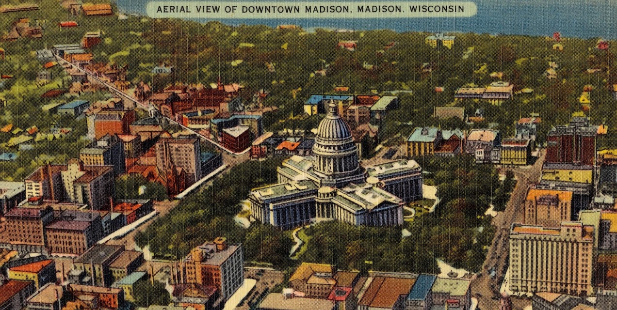 A postcard from a time before thought leadership. Via Wikimedia Commons.