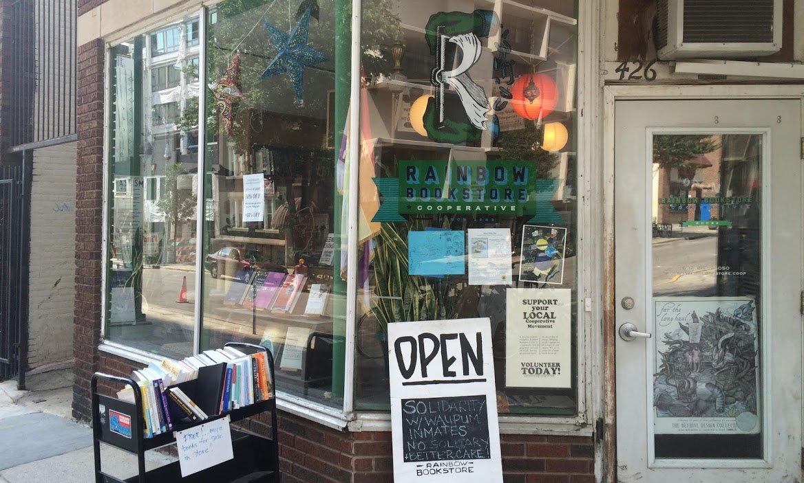 Rainbow's storefront this week at 426 W. Gilman St. Photos by Chali Pittman.