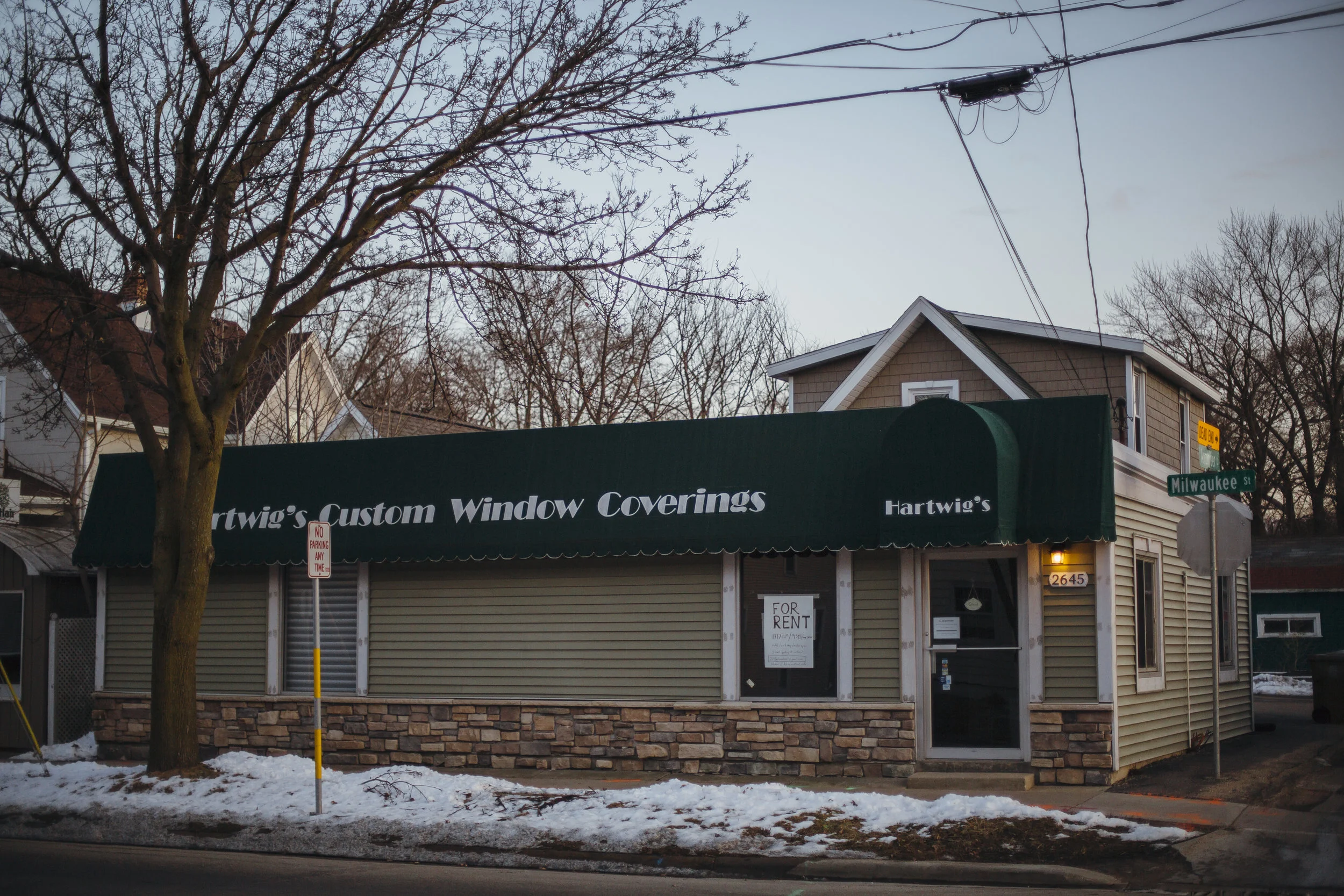 The Communication space includes a storefront, small warehouse area, and a small house that can be converted into artist studios. Photo by Ryan Minard/Courtesy of Communication.