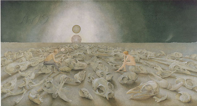 John Wilde, "Muss es Sein? Es Muss Sein!" 1979-1981. Image courtesy Chazen Museum of Art.