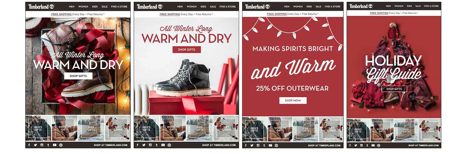  Banners are designed to meet the diverse retail needs, tying holiday storytelling to storefront or online promotions.  