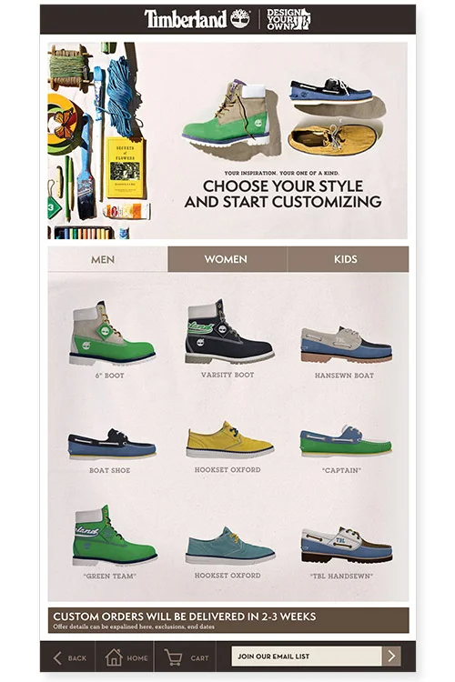Choose Your Style and Start Customizing