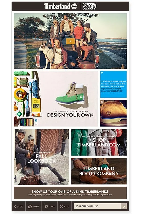 Brand, Shopping and Social Engagement Opportunities