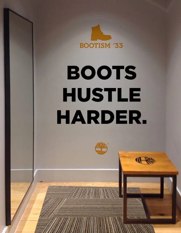   THE TEAM  Creative Director: Ali Pike Visual Designer, Campaign: Helena Olsen Visual Designer, Snapchat Filters: Scott Holt Visual Designer, Instore: Lori Lavoie Copywriter: Mike Abenante Project Manager: Barbara McCaffrey 