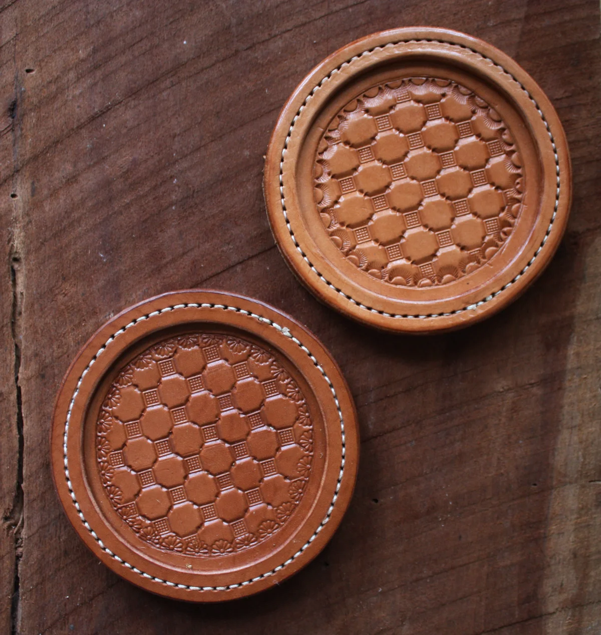 Round Coaster Set (4) - Natural