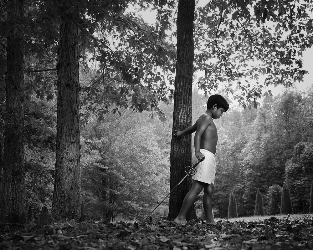 Into His Own, from Boy, Owl, and Raven. Archival pigment print. 8x10.